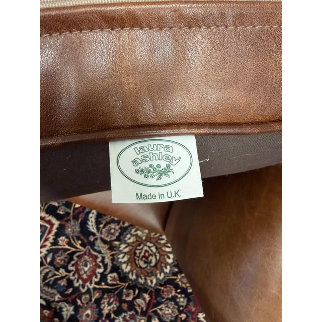 Club Chairs in Sheep Leather from Laura Ashley, Set of 2 For Sale - Image 10 of 12