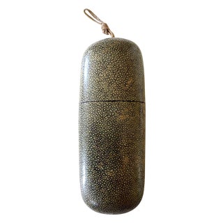 Shagreen Eyeglasses Case For Sale