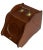 Antique Late 19th Century Mahogany & Brass Coal Scuttle Kindling Box For Sale In Raleigh - Image 6 of 6