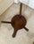 Farmhouse Vintage Maine Made Solid Wood Milking Stool For Sale - Image 3 of 3