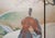 Goldenrod "Falconry", After Kano Tsunenobu, 1960s Showa Era Japanese Byobu Screen For Sale - Image 8 of 18