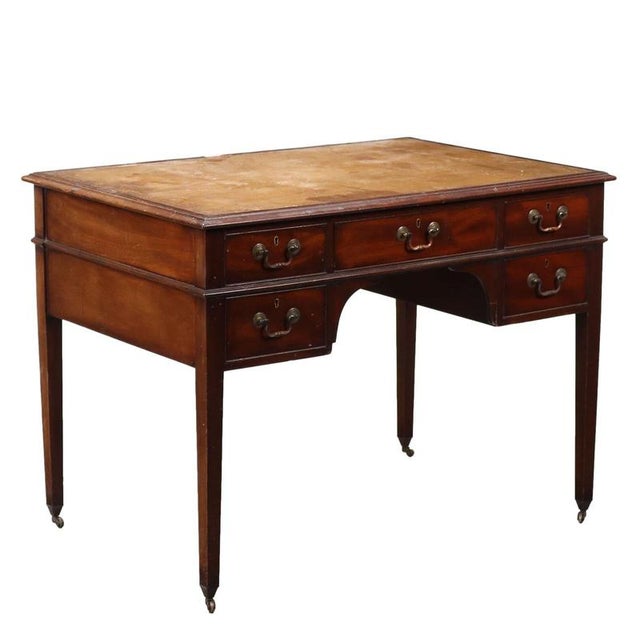 Directoire Mahogany Desk, Late 1700s For Sale - Image 11 of 11