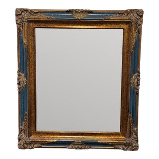 Rococo Gilt Frame Wall Mirror, Vintage For Sale