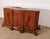 English Massive Vintage Maitland Smith Inlaid & Figured Mahogany & Marble Top Bar For Sale - Image 3 of 12