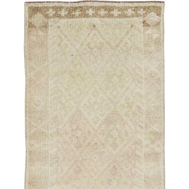 Rustic Galerie Shabab Collection Mid-20th Century Turkish Anatolian Runner For Sale - Image 3 of 10