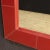 Italian Red Mirror, 1980s For Sale - Image 10 of 13