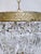 Vintage Neoclassical Brass Tiered Crystal Basket Chandelier For Sale In New York - Image 6 of 9