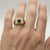 Sapphire Solitaire Ring for Men Silver, Gold, Size 10 For Sale - Image 6 of 6