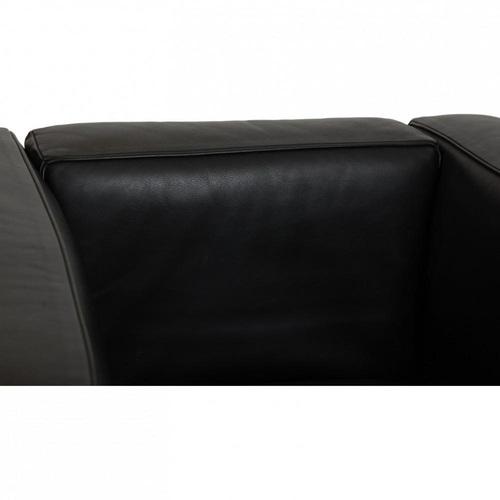 Lc-2/1 Lounge Chair in Black Leather by Le Corbusier For Sale - Image 9 of 18