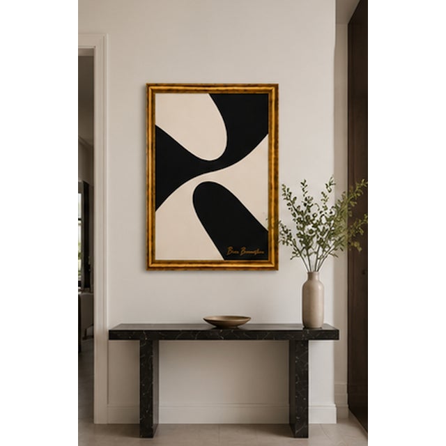 Convergence Modern Painting Framed, by Bryan Boomershine For Sale - Image 4 of 10