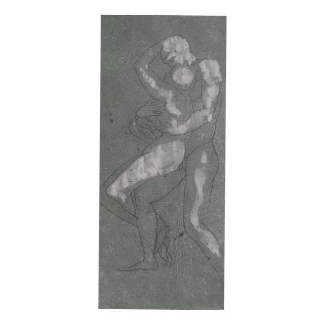 After Auguste Rodin, Dance of Lovers, Engraving For Sale