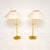 Bergboms Vintage Swedish Brass Rise and Fall Lamps from Bergboms, 1970, Set of 2 For Sale - Image 4 of 11
