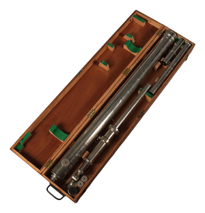 Salmoiraghi Milano Spotting Scope with Wooden Case