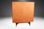 1960s Mid Century Vintage Lane Walnut and Burlwood Tall Five Drawer Dresser For Sale - Image 10 of 15