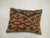 Rustic Lumbar Size Turkish Kilim Pillow For Sale - Image 3 of 5
