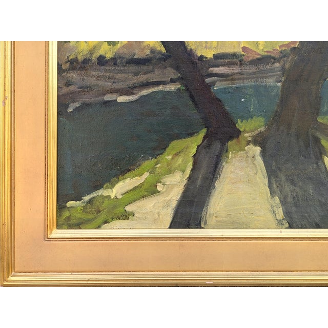 Green Jerry Greenberg "Open Landscape" Contemporary Realistic East Texas Nature Landscape Painting, 2017 For Sale - Image 8 of 11