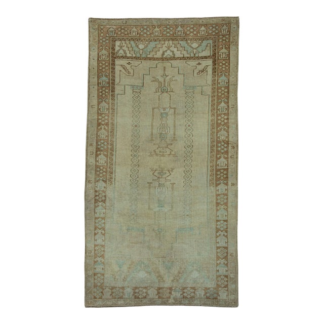 Turkish Vintage Rug 3'11 x 7'4" #20500 For Sale