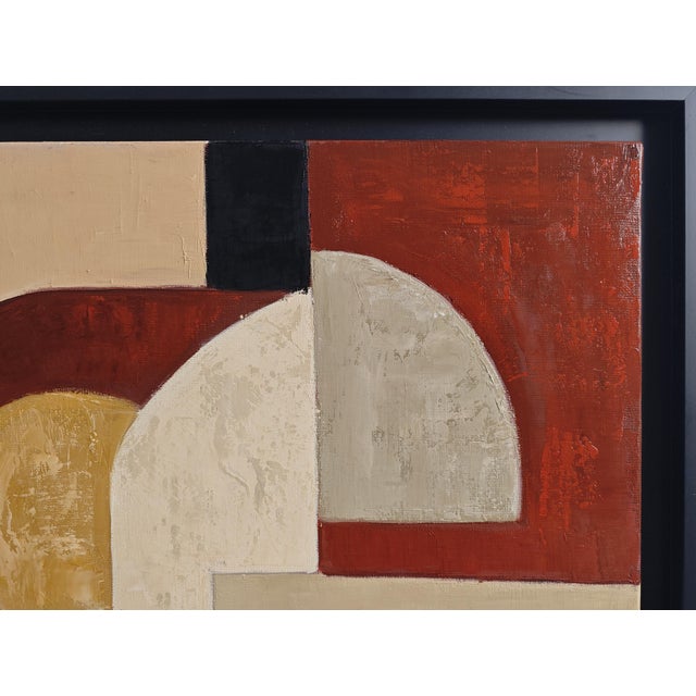 Structure Interieure, Geometric Abstract, Contemporary, Framed by Sophie Dumont For Sale - Image 9 of 9