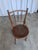 Very rare dining chair was made around the 1960s in Thonet style. It is made completely out of wood with round seat and...