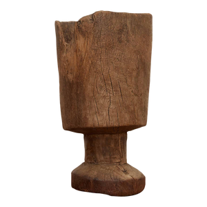Medium 19th Century European Wood Mortar