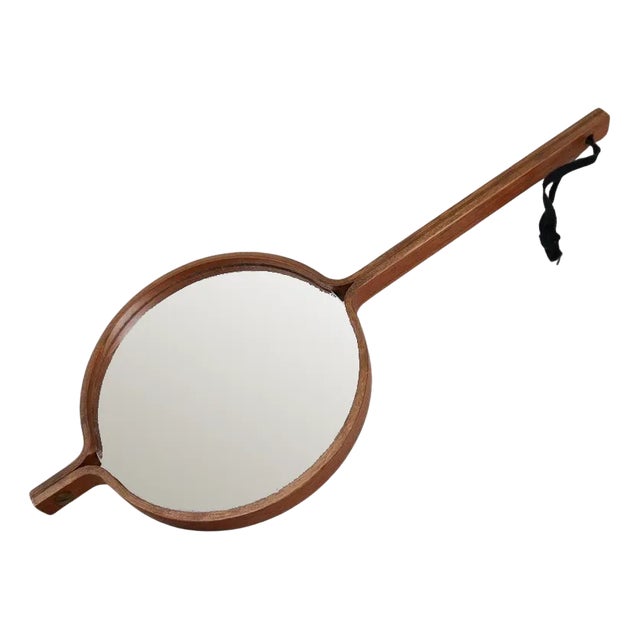 Mid-Century Modern Hand Mirror by Hans-Agne Jakobsson, Sweden, 1960s For Sale