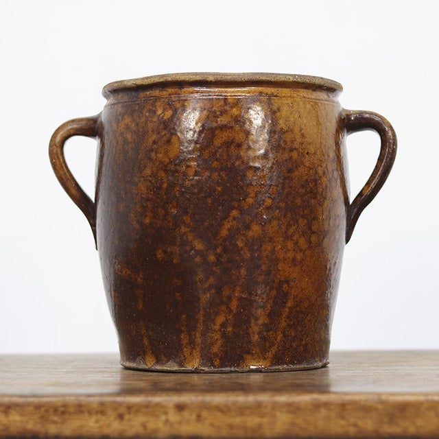 Ceramic 19th Century South German Glazed Confit Pot / Jar For Sale - Image 7 of 7