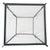 Vintage Wrought Iron and Glass Side Table, 1960s For Sale - Image 5 of 7