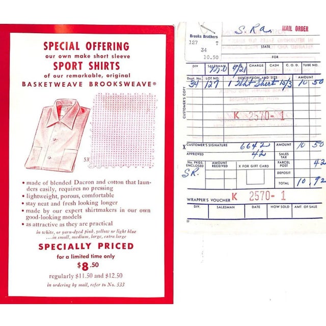 1950s Brooks Brothers News for Spring 1955 in Men's and Boys' Clothing and Furnishings For Sale - Image 5 of 10