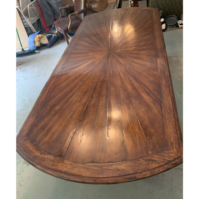 Early 21st Century Double Pedestal Custom Dining Table For Sale - Image 5 of 8