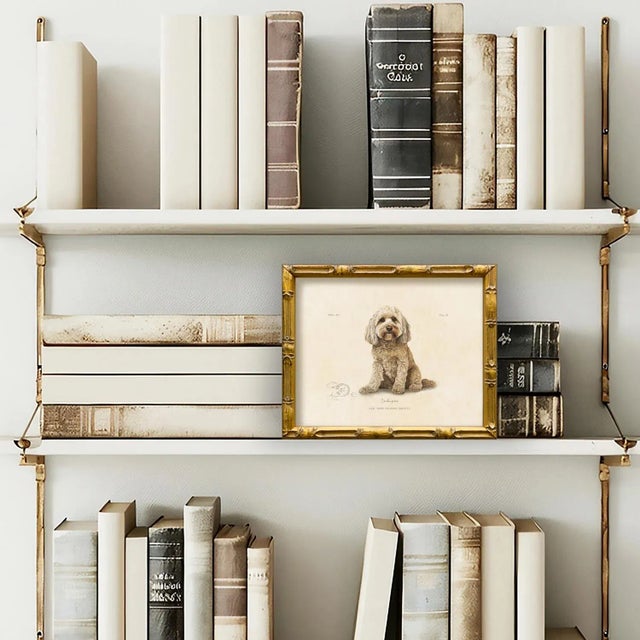 This reproduction print of a classic Cockapoo is from our vintage "World of Dogs" series. Please note there are many...
