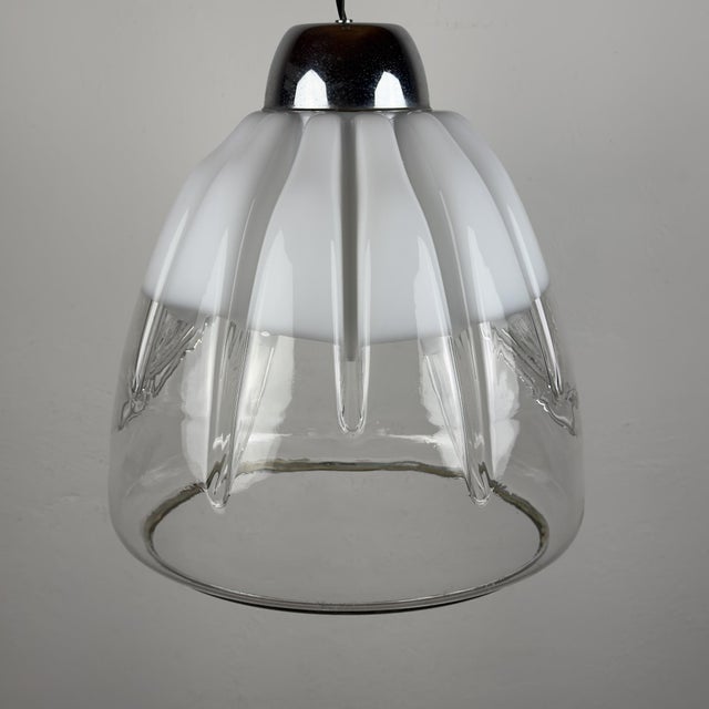 Murano Glass Pendant Lamp by Toni Zuccheri for VeArt, Italy, 1960s For Sale - Image 4 of 18