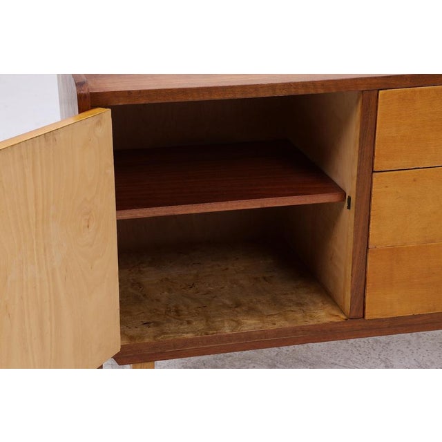 Brown Mid-Century Chest of Drawers, 1960s For Sale - Image 8 of 14