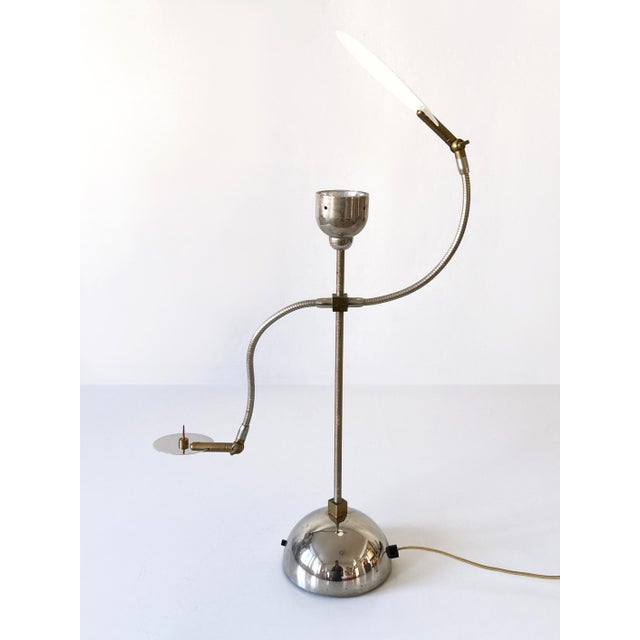 Contemporary Postmodern Servoluce Table Lamp by Enzo Catellani for Catellani & Smith, Italy, 1980s For Sale - Image 3 of 18