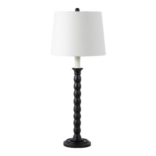 Regina Andrew Perennial Wood Buffet Lamp, Ebony For Sale
