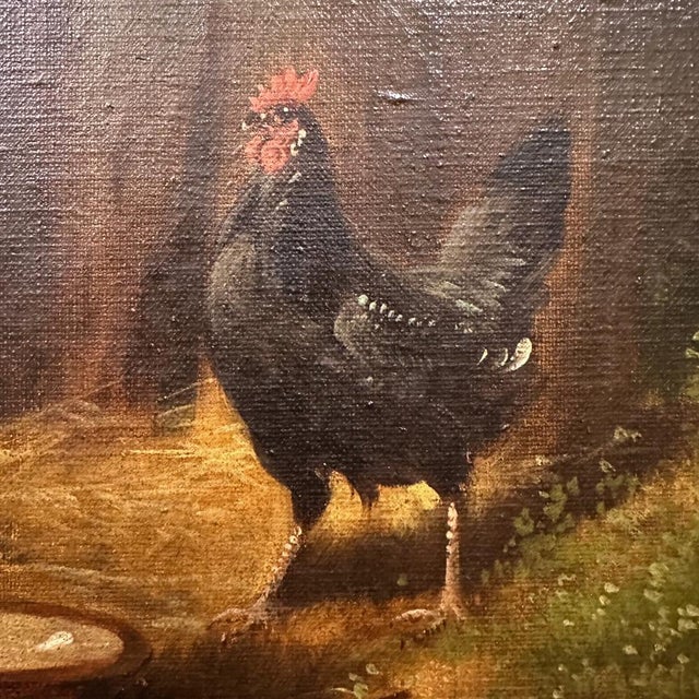 19th Century Framed Oil Painting on Canvas by Paul Henry Schouten (1864-1922) For Sale - Image 16 of 18