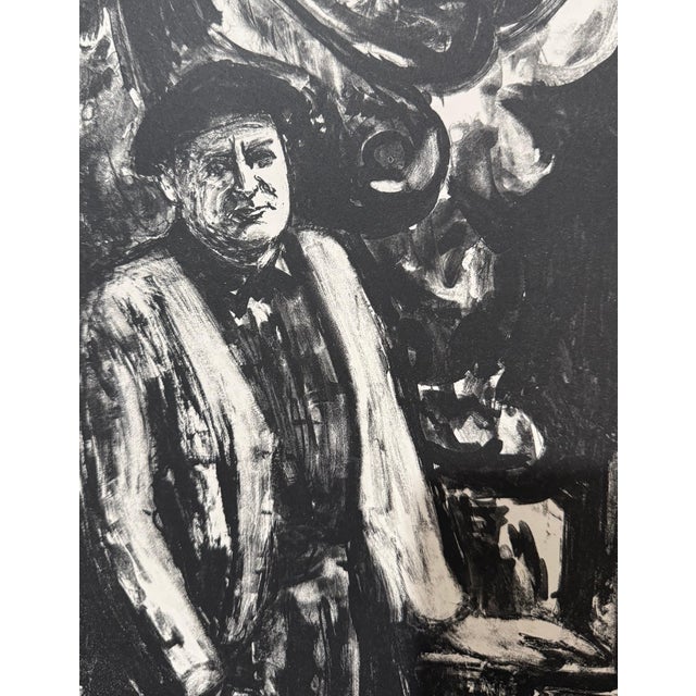 Arbit Blatas (1908 – 1999) Hand signed and numbered to lower edge Ecole de Paris Portrait Printed on Arches French deckle...