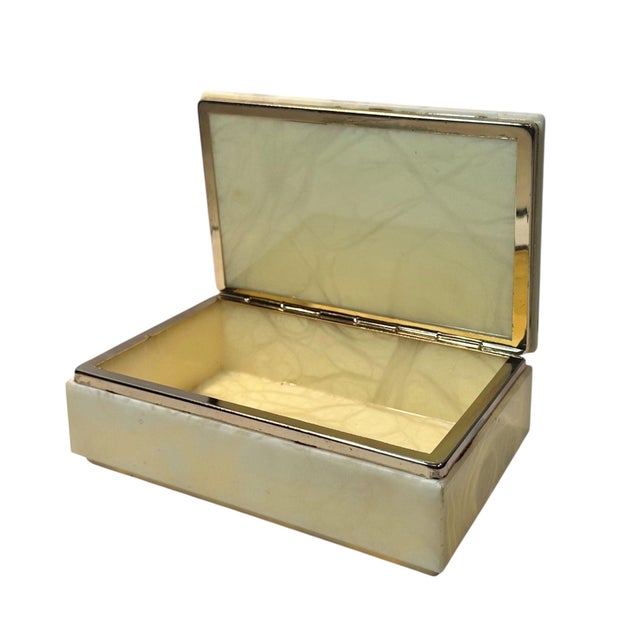 1970s 1970s Italian Alabaster Box For Sale - Image 5 of 10