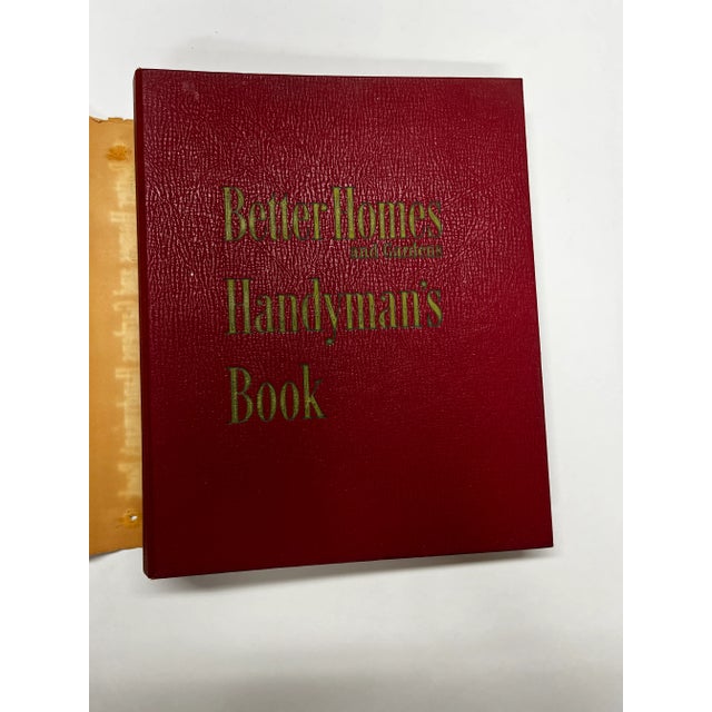 1951 Better Homes and Gardens Handyman's Book of how to fix everything in your house. Ring binder with color pages and...