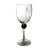 Gibson Golden Solitaire Water Goblet/Wine Glass 24k For Sale - Image 4 of 9