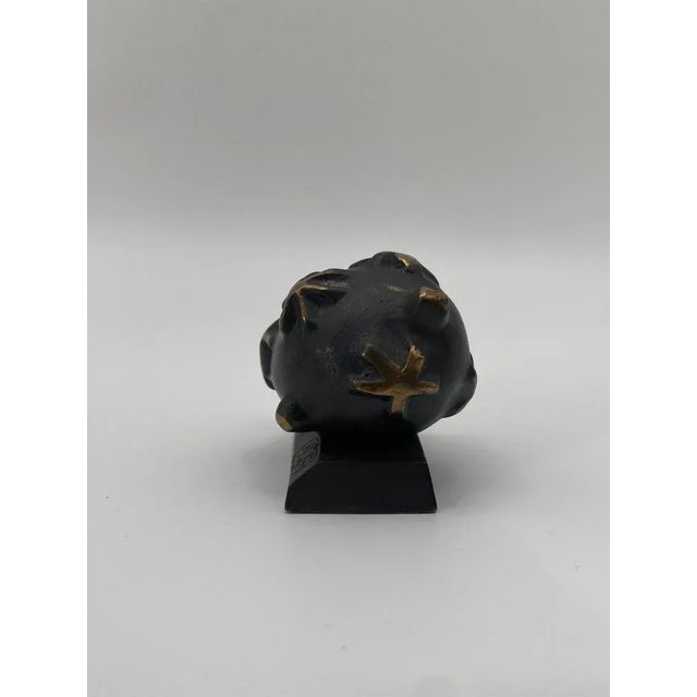 Metal Art Object Table Sculpture in Bronze by Elizabeth Garouste and Mattia Bonetti for the Blome Collection, 1996 For Sale - Image 7 of 11