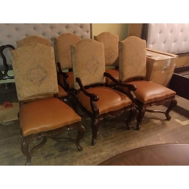 Thomasville Furniture Hills Of Tuscany Bibbiano Dark Rustico Dining Side Chair Chairish