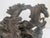 Metal Vintage Cast Iron Galloping Horses Sculpture With Bronze-Tone Finish on Black Base For Sale - Image 7 of 12
