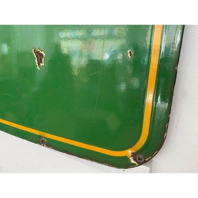 Large BP Energol Sign in Enamel, 1950s For Sale - Image 6 of 9