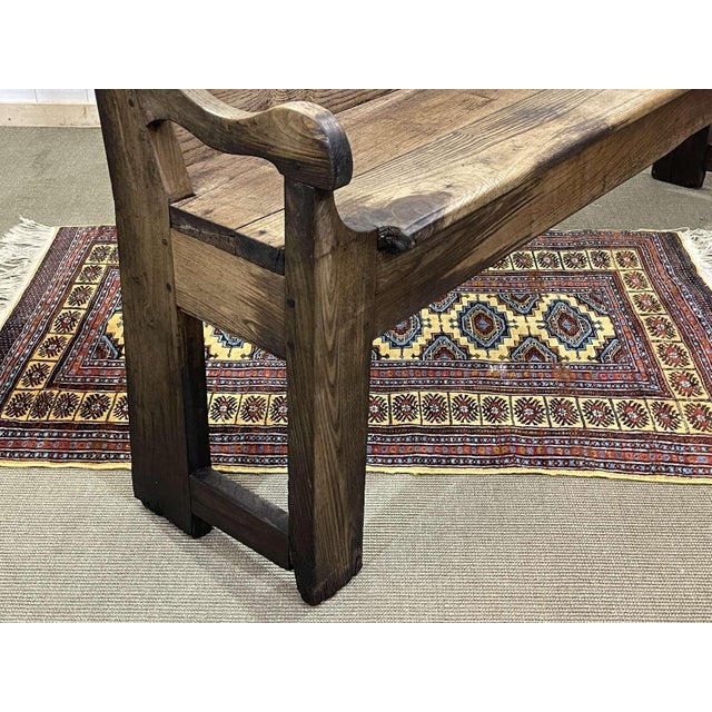 Late 19th Century Rustic Chestnut Bench For Sale - Image 18 of 18
