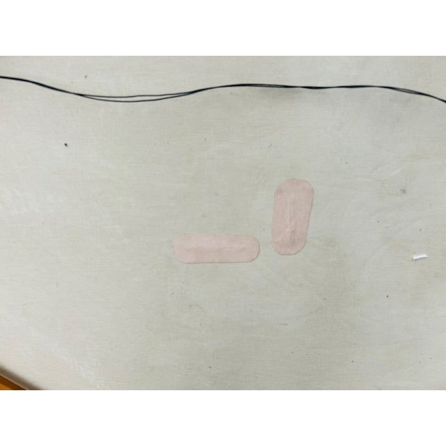 Brown 1960s MCM Large Scale Organic Abstract Expressionist Oil Painting by Barbara Brown For Sale - Image 8 of 9