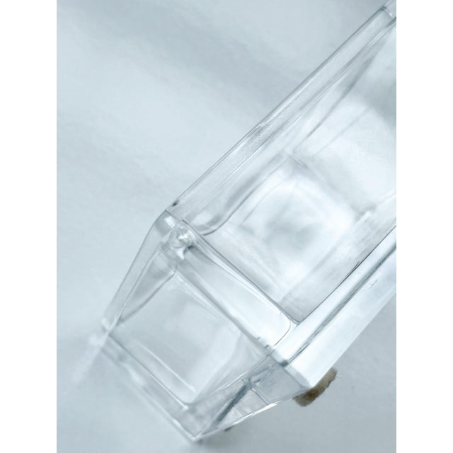 Vintage Lalique ‘Duncan’ Crystal Square Signed Box For Sale In Detroit - Image 6 of 9