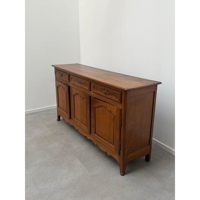 19th Century Antique French Oak Sideboard, 1800s For Sale - Image 5 of 9