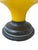 Large Yellow Murano Glass Table Lamp with Pleated Lampshade, 1970s For Sale - Image 12 of 18