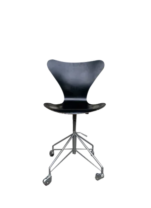 Model 3117 Adjustable Swivel Chair by Arne Jacobsen for Fritz Hansen, 1960s