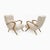 Mid-Century Modern Italian Bouclè Armchairs attributed to Paolo Buffa, 1950, Set of 2 For Sale - Image 10 of 10